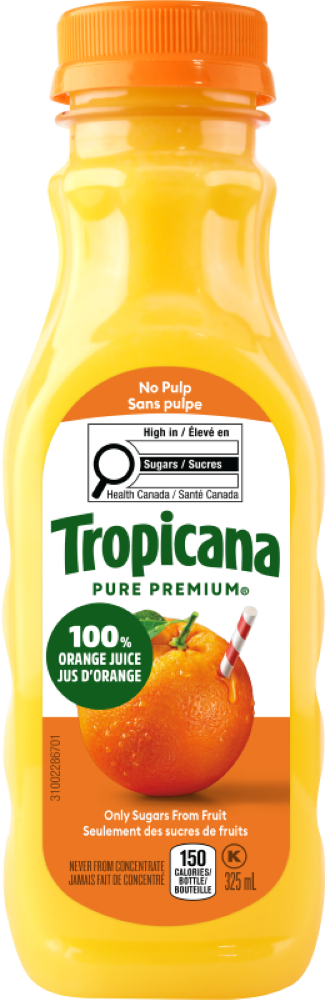 Jus D’orange TropicanaMD Pur À 100 % - Sans Pulpe