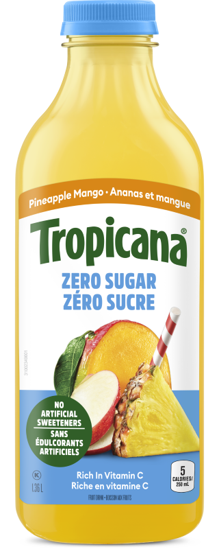 Tropicana® Zero Sugar Pineapple Mango