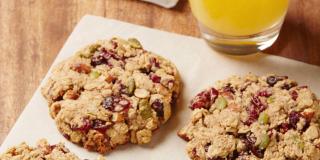 Tropicana Orange Almond Breakfast Cookies 