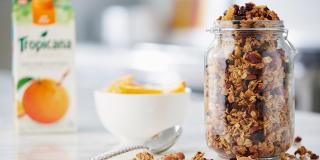 Orange, Pecan and Almond Granola 