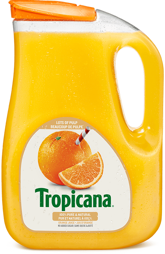 Jus D’orange TropicanaMD Pur À 100 % - Beaucoup De Pulpe