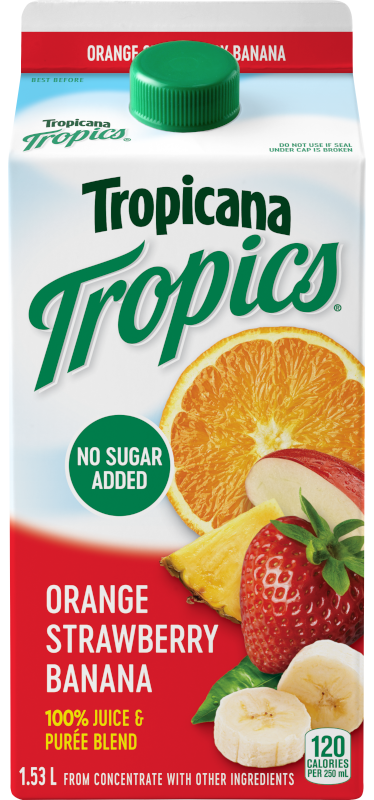 Tropics® Orange Strawberry Banana